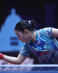 张本美和1-3遭大藤沙月逆转，无缘中国澳门赛女单8强